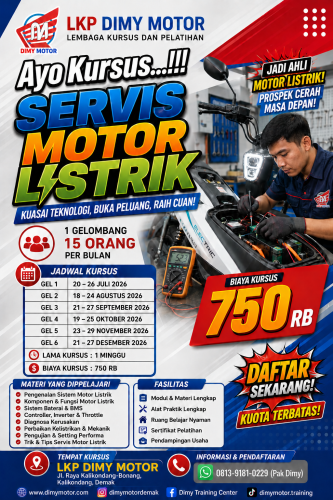 Kursus Mekanik Motor Listrik