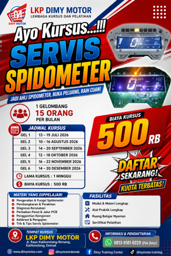 KURSUS SERVIS SPIDOMETER